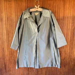 100% Real Silk Metallic Top